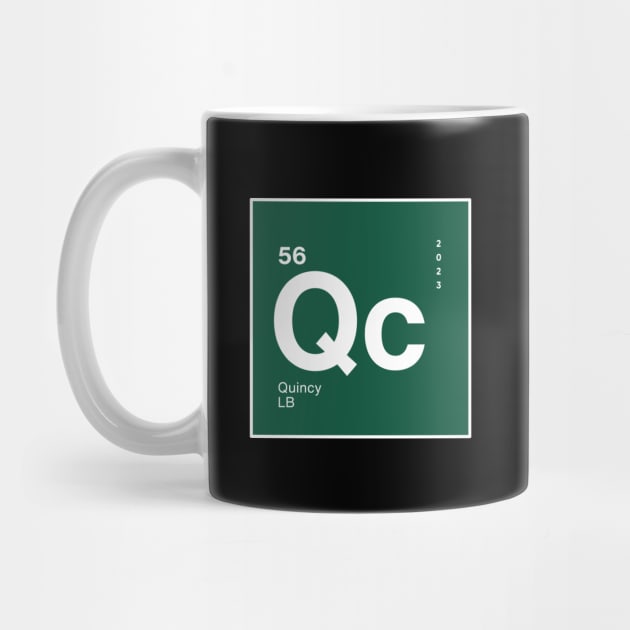 Quincy Williams NY Jets Periodic Table Element by Sleepless in NY